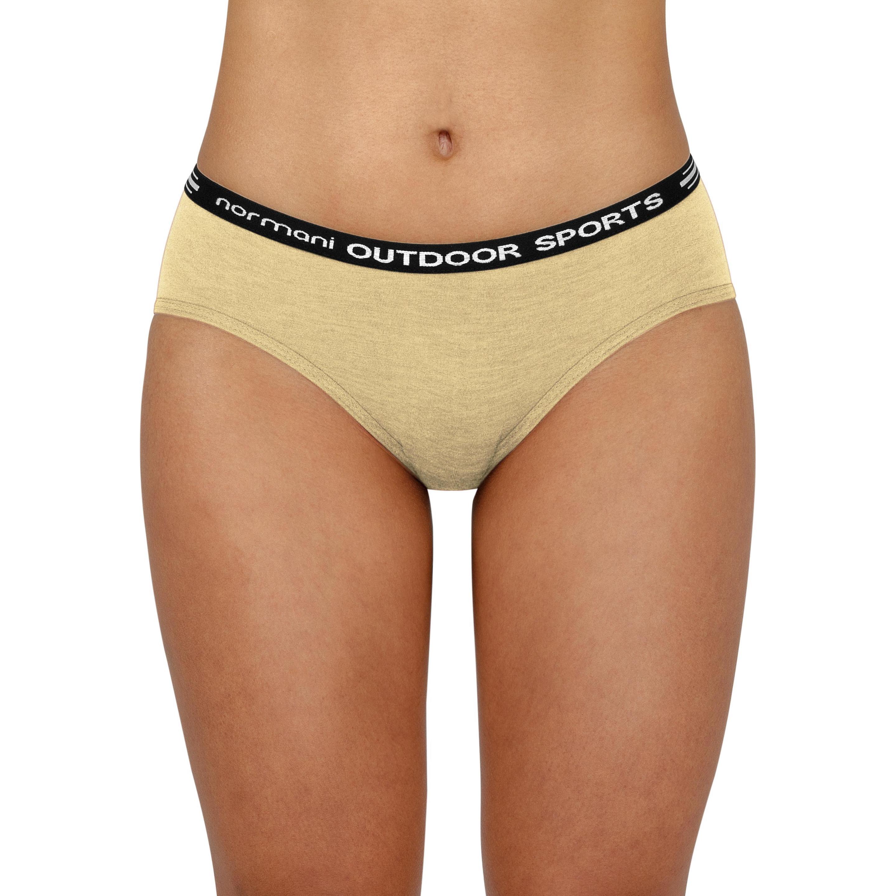 Thumbnail - Normani, Damen, Unterhosen, 2er Pack Damen Merino Slip „Albury“ - 9187, Weiss, (XL, 2er Pack)