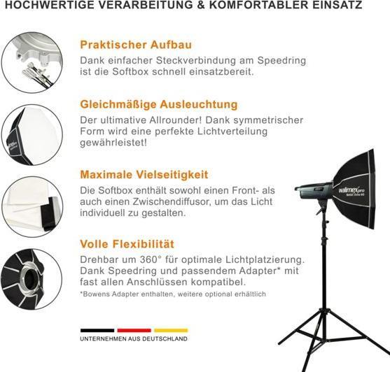 Produktbild Walimex pro Basic Octa 60 (Softbox, 60 cm)