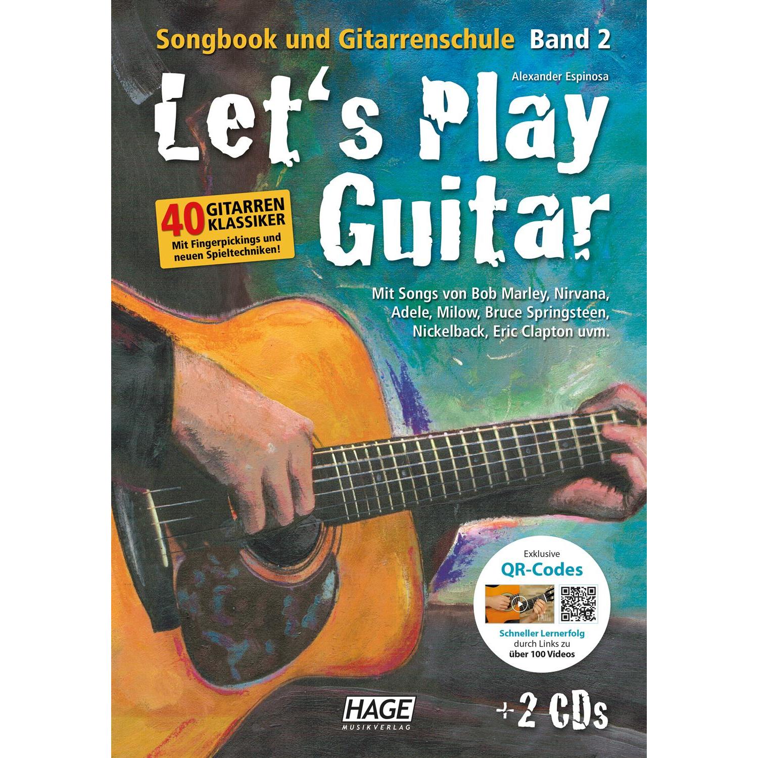 Let's Play Guitar Band 2, Sachbücher von Alexander Espinosa