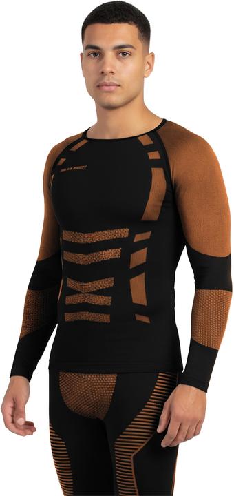 Produktbild Normani 2 x Thermooberteil Langarm Shirt Skiunterwäsche für Herren - 9874 (L, XL, L, XL)