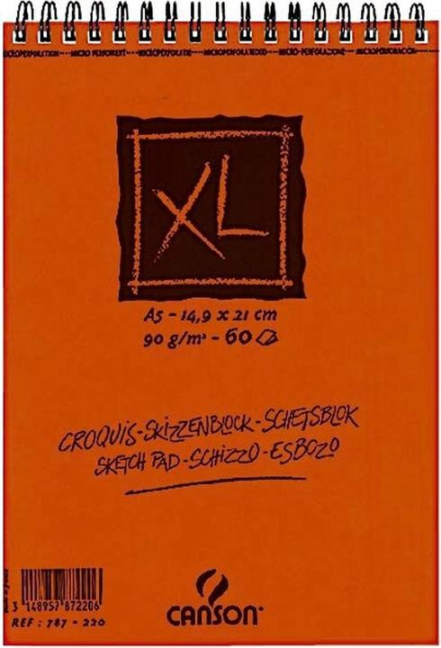 Actual product image Canson Sketch XL drawing pad (A5)