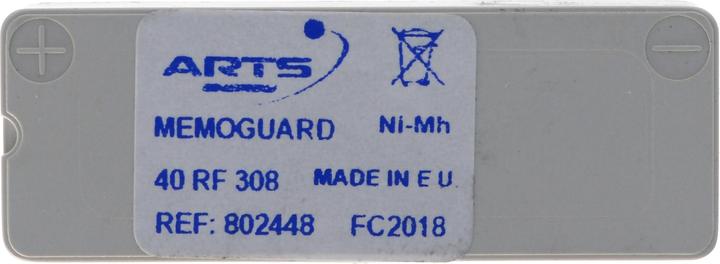 Actual product image Saft Battery Memoguard 40RF308 (1 pcs., Device specific, 80 mAh)