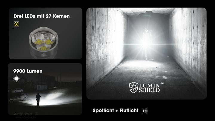 Actual product image Nitecore TM9K Pro (13.30 cm, 9900 lm)