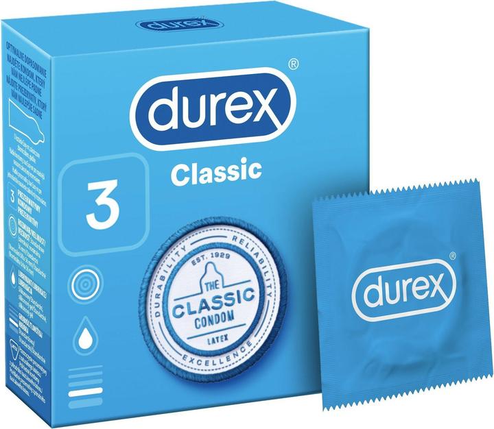 Productafbeelding Durex Condooms Classic - Variant: 3 stuks (3 Pcs.)