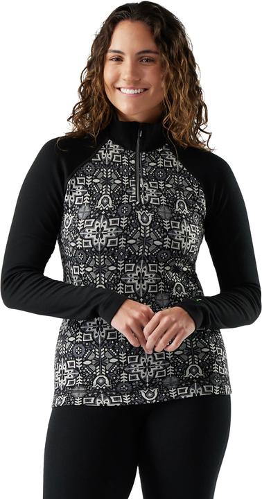 Actual product image Smartwool Women's Classic Thermal Merino BL 1/4 Zip Boxed (M)