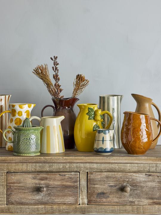 Produktbild Creative Collection Begonia Jug, Yellow, Stoneware (1.20 l)