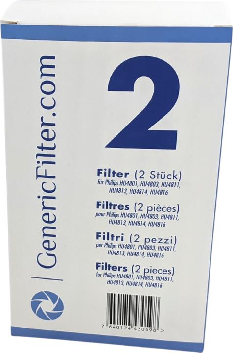 Produktbild GenericFilter Ersatzfilter für Philips Luftbefeuchter (2 x)