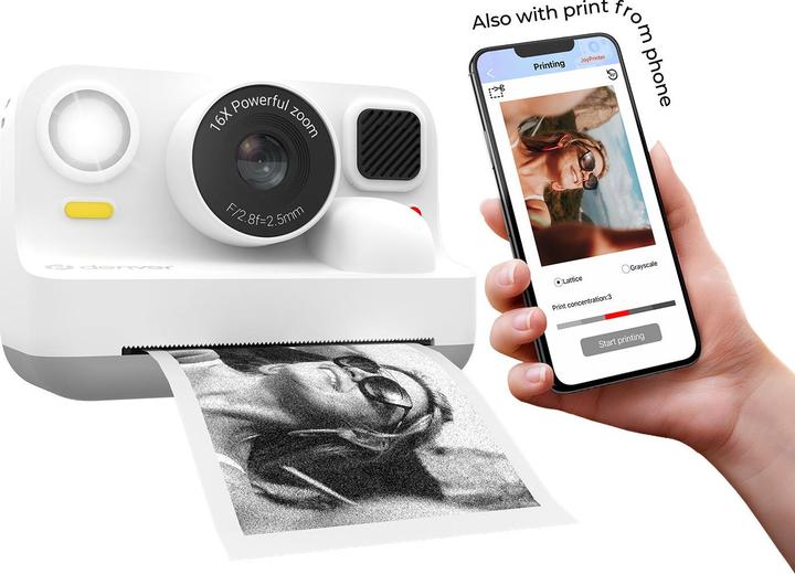 Actual product image Denver KCA-1374 Bluetooth White Kinderkamera