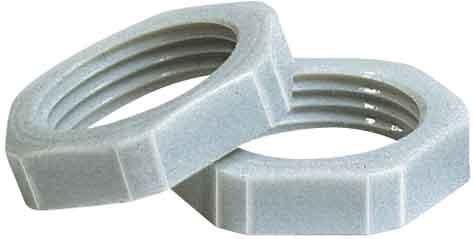 Actual product image Jacob Nut M32x1.5 Polyamide, grey RAL 7001
