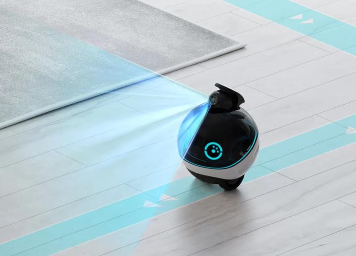 Actual product image Enabot EBO X surveillance robot with WLAN camera (3840 x 2160 pixels)