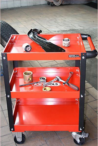 Image du produit KS Tools Chariot de service d'atelier ECOline, HxLxP 850x680x425 mm, charge max. 150 kg (1 x)