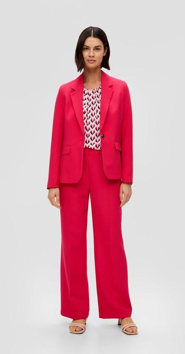 Immagine prodotto s.Oliver Bluse Crêpebluse mit Faltenausschnitt (40)