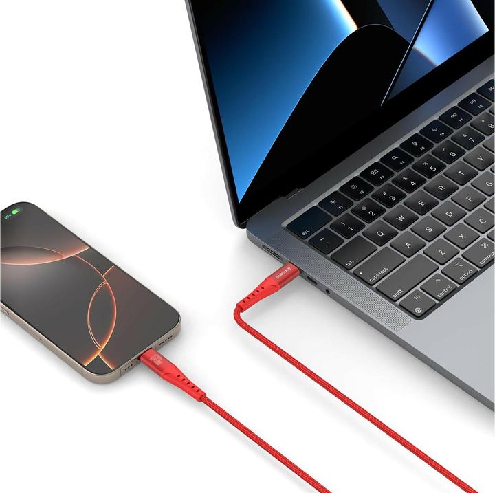 Actual product image 4smarts USB 2.0-Kabel Data and charging cable USB C (1.50 m, USB 2.0, 60 W)