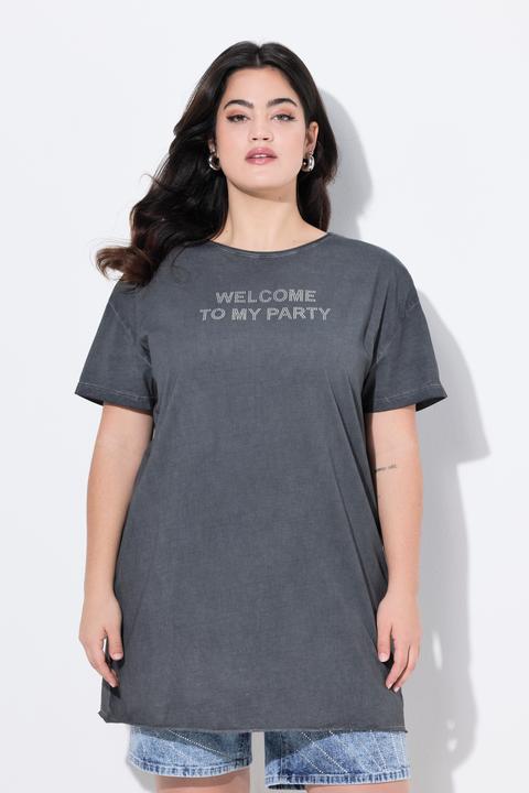 Produktbild Angel of Style T-Shirt, oversized, Glitzer-Schriftzug, Rücken Flügel (42)