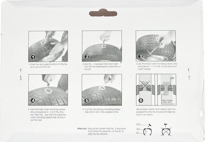 Produktbild Proakcess 1x Kit réparation crevaison tubeless