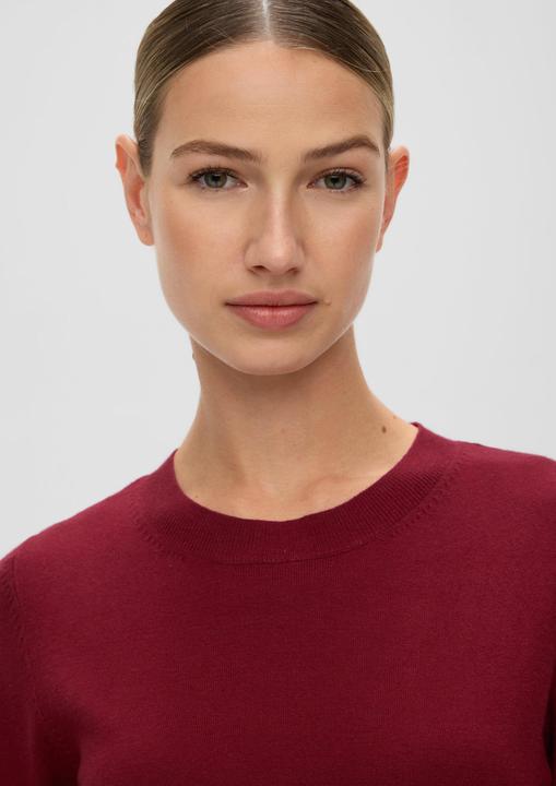 Produktbild s.Oliver Strickpullover Feinstrickpullover aus Viskosemix (46)