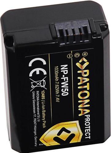 Actual product image Patona PROTECT battery for Sony NP-FW50 (Camera battery)