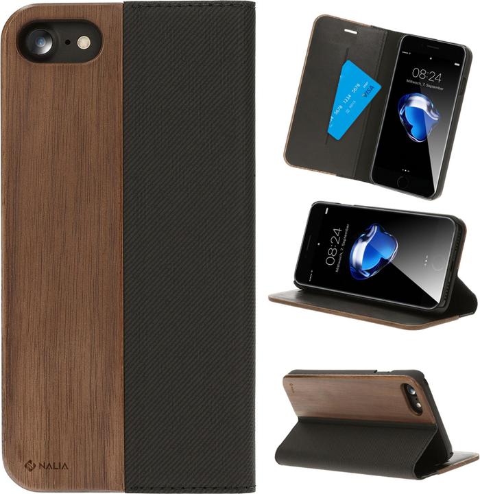 Nalia Echt-Holz Handyhülle (Apple iPhone SE (3rd Gen))
