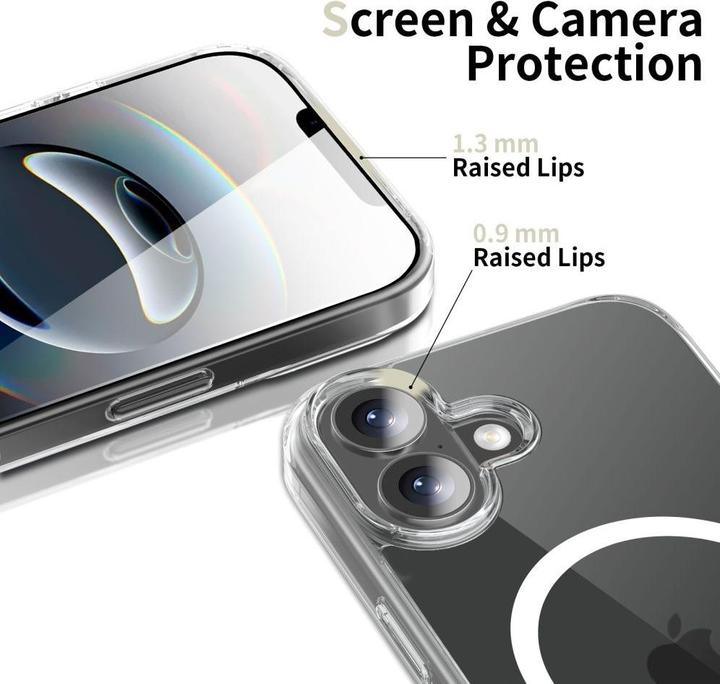 Image du produit 4Kom Tech-Protect FlexAir Hybrid MagSafe Case für iPhone 17 - Transparent (Apple iPhone 17)
