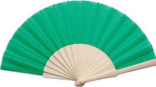 Produktbild Giffits Stoff Handfächer mit Holzgriff