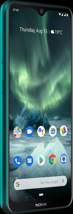 Produktbild Nokia 7.2 (64 GB, Cyan Green, 6.30", Dual SIM + SD, 48 Mpx, 4G)