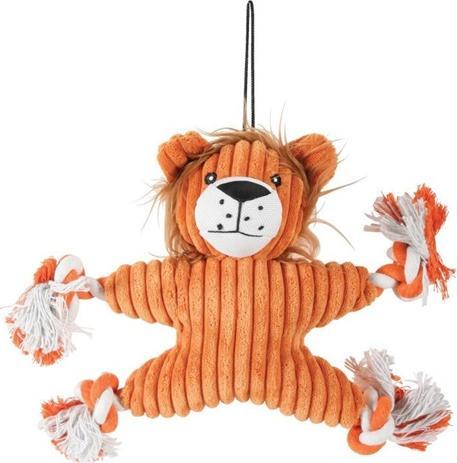 Produktbild Zolux plush toy Velvet Lion Virginia orange 32x9x23 cm (Plüschspielzeug Hund)