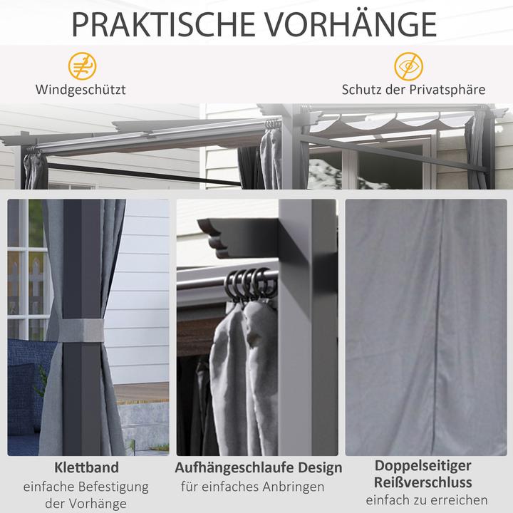Immagine prodotto Outsunny Pergola (297 cm, 295 cm)