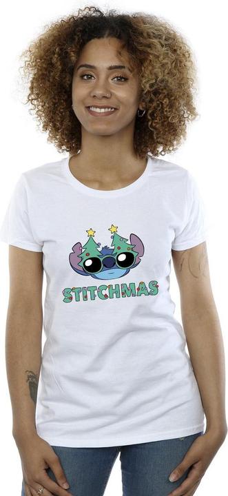 Produktbild Disney Lilo & Stitch Stitchmas Glasses TShirt (M)
