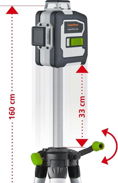 Immagine prodotto Laserliner Laser a linee incrociate CompactPlane 3G Set 150 30 m