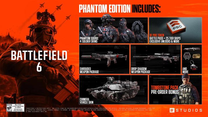Produktbild EA Games Battlefield 6 (Phantom Edition) (PS5, DE, FR, IT)