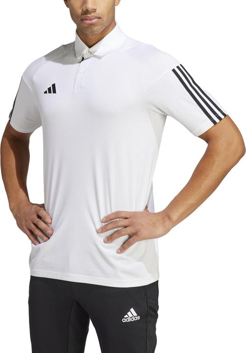 adidas Koszulka męska Tiro 23 Competition Polo biała IC4575 (L) (L)