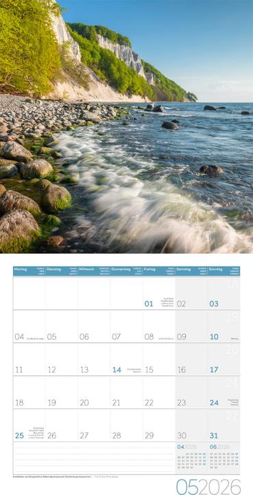 Produktbild Naturwunder Deutschland Kalender 2026 - 30x30