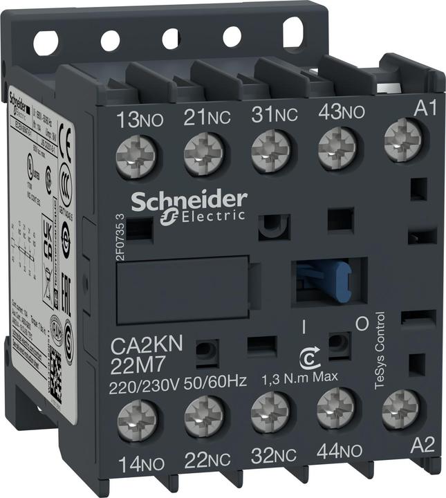 Produktbild Schneider Electric Hilfsschütz, 2S+2Ö, 440V 50/60Hz CA2KN22R7