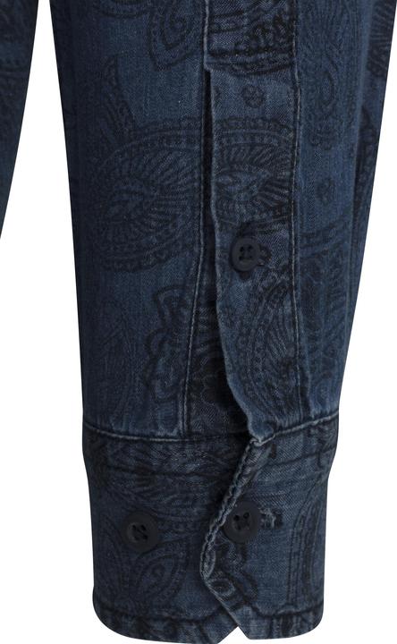 Produktbild Urban Classics Printed Paisley Denim Shirt (S)