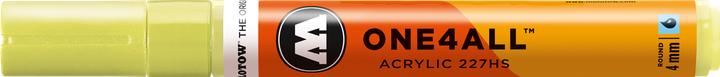 Actual product image Molotow Permanent marker One4All 227 HS refillable 4mm poison green (1x)