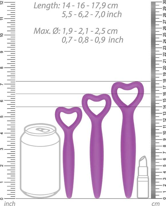 Produktbild Ouch! Silicone Vaginal Dilator Set