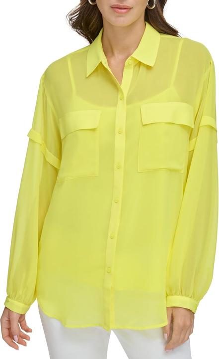 Produktbild DKNY Damesblouse, Limonata., L (L)