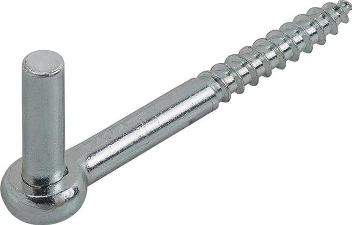 Produktbild Vormann Einschraubkloben J Stift-Ø 13 mm verzinkt zum Einschrauben (Kloben, 10 Stk.)