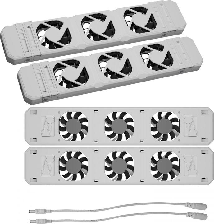 Produktbild Technaxx Heizkörperventilator, 2x Basis-Set plus 2x Erweiterungsset