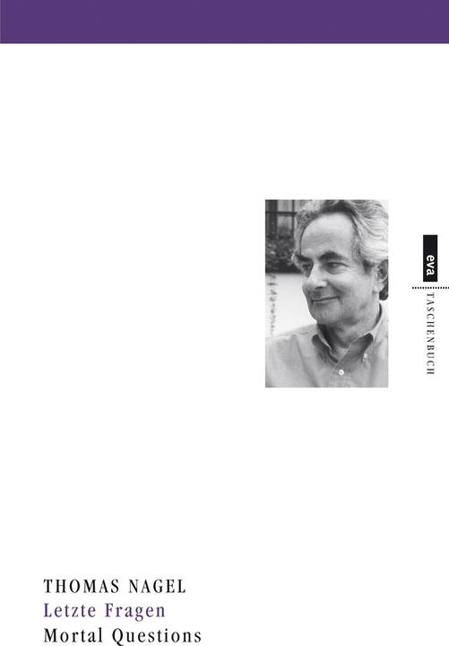 Produktbild Letzte Fragen. Mortal Questions (Deutsch, Thomas Nagel, 2012)