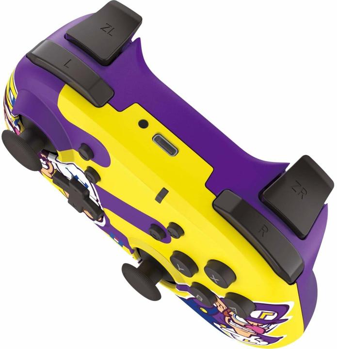 Immagine prodotto HORI Wireless Horipad Controller - Wario + Waluigi (Switch, Switch Lite, Switch 2, Switch OLED)