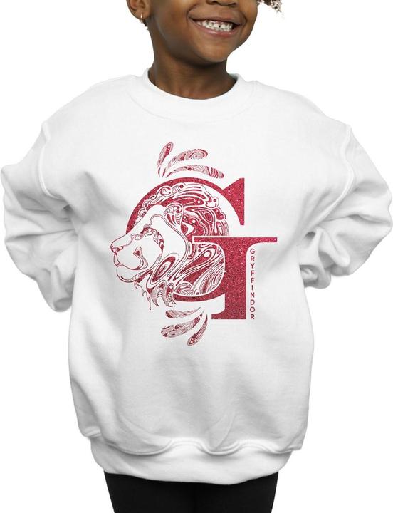 Produktbild Gryffindor Glitter Sweatshirt Mädchen (128)