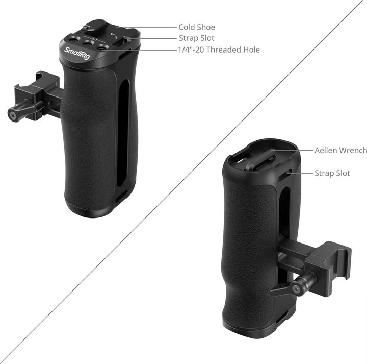 Immagine prodotto SmallRig 4840 mini NATO Side Handle (Impugnatura)