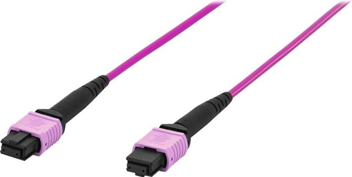 Produktbild Digitus FO Cable 50/125µ. OM4. MPO/MPO Female 5.0m (LSOH, CAT6, 5 m)