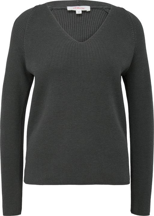 Produktbild s.Oliver Strickpullover Strickpullover mit Raglanärmeln (34)