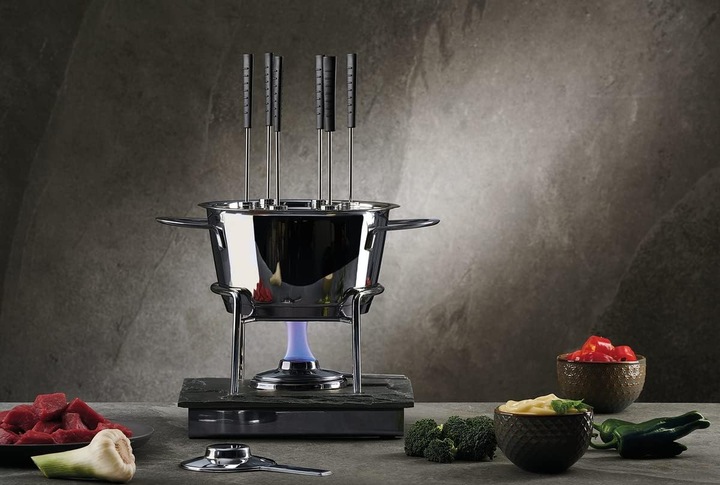 Produktbild Schulte-Ufer SUS Edelstahl Fondueset Gala (Käsefondue)