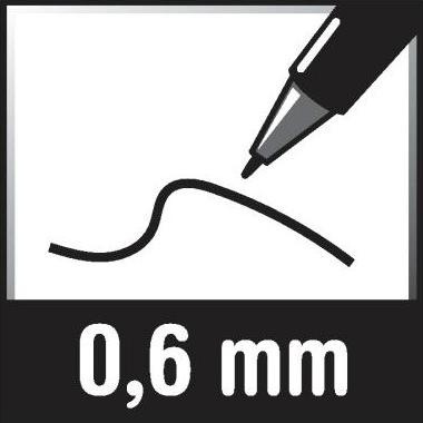 Actual product image Uni-ball Signo Gel-Impact (Red, 1 x)