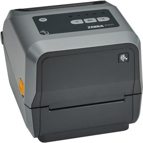Zebra ZD621t, 8 Punkte/mm (203dpi), RTC, USB, USB-Host, RS232, BT (BLE), Ethernet, grau (203 dpi), Etikettendrucker, Gra...