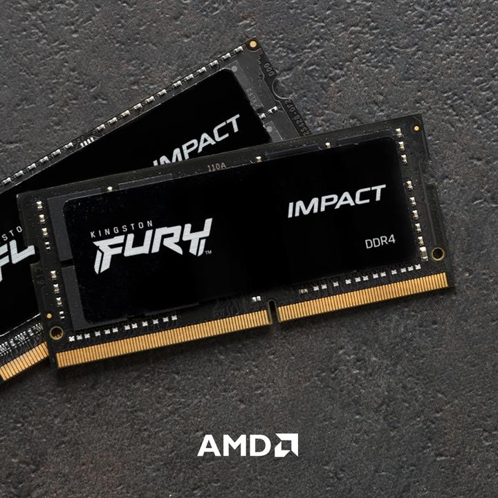Productafbeelding Kingston FURY Impact (1 x 16GB, 3200 MHz, DDR4 RAM, SO-DIMM)