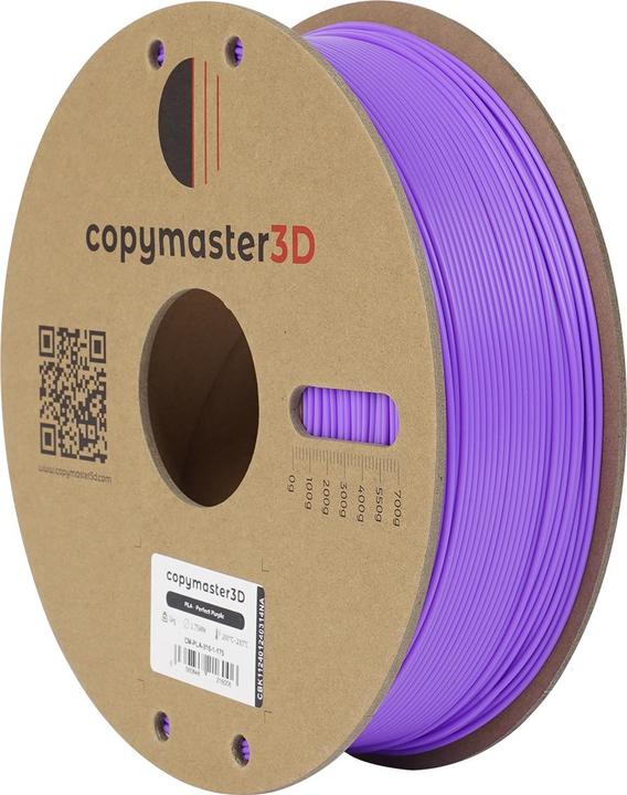 Image du produit Copymaster3D PLA Filament for 3D Printer, 1.75 mm, purple (PLA, 1.75 mm, 1000 g, Violet)